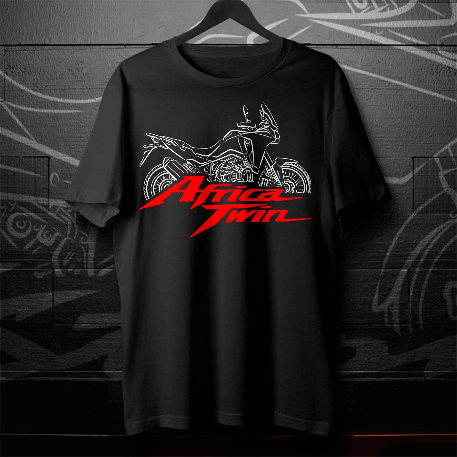 Honda CRF Africa Twin T-Shirt - Motorcycle Tee Shirt for ADV Riders