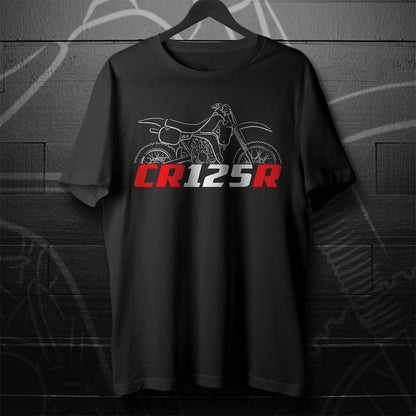Honda CR125R 1983-1990 Inspired T-Shirt - Motorcycle Tee Shirt