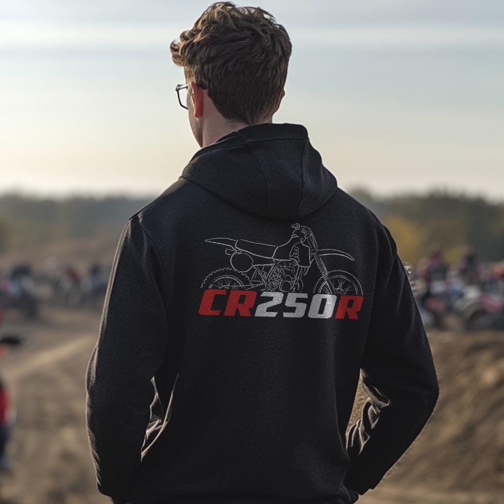 Honda CR250R 1982-89 Inspired Hoodies - Motorcycle Sweatshirt