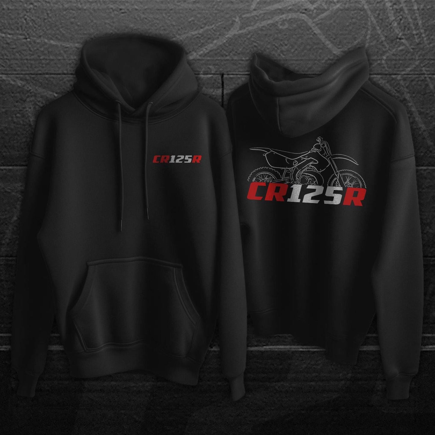 Honda CR125R 1991-2008 Inspired Hoodies - Motorcycle Sweatshirt