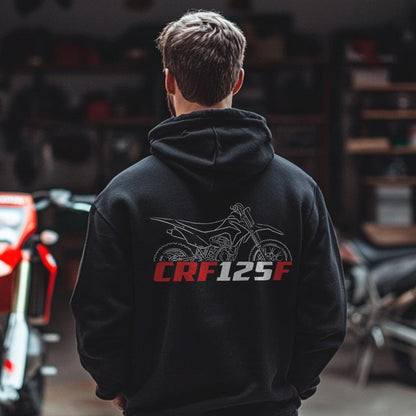 Honda CRF 125F Inspired Hoodie - Motorcycle Sweatshirt