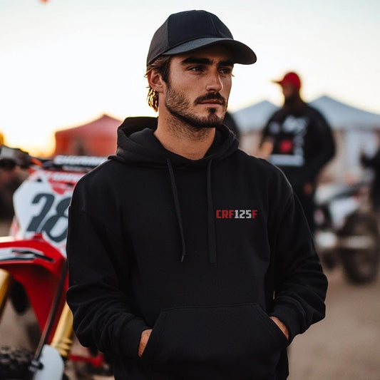 Honda CRF 125F Inspired Hoodie - Motorcycle Sweatshirt