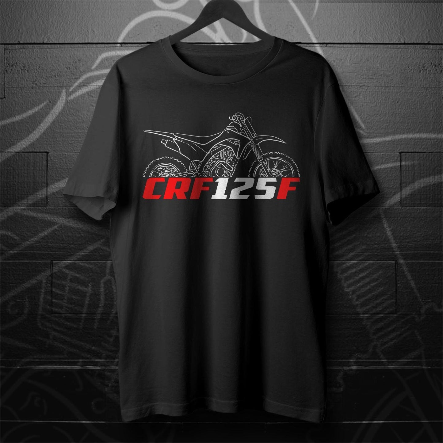 Honda CRF 125F Inspired T-Shirt - Motorcycle Tee Shirt