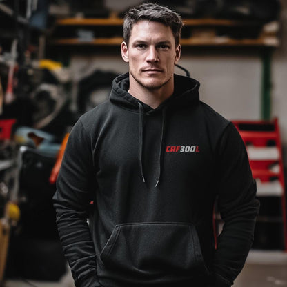 Honda CRF300 | L | LS | L Rally & RX Enduro Inspired Hoodie - Motorcycle Sweatshirt