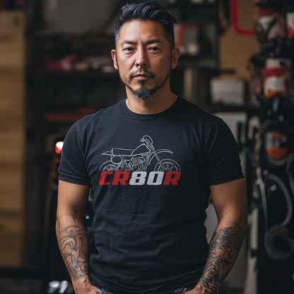 Honda CR80R Inspired T-Shirt - Motorcycle Tee Shirt