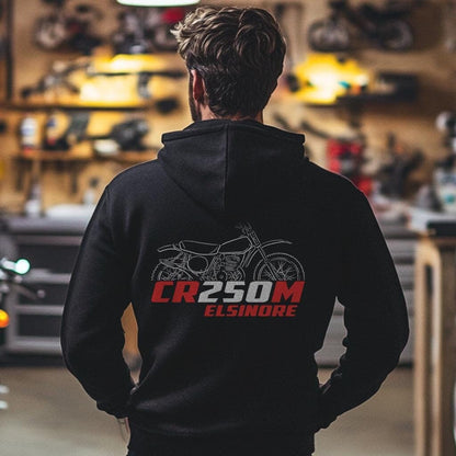Honda CR250 | M & R 1973-81 Inspired Hoodies - Motorcycle Sweatshirt