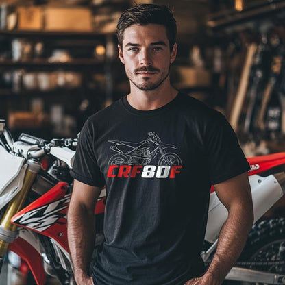 Honda CRF 80F Inspired T-Shirt - Motorcycle Tee Shirt