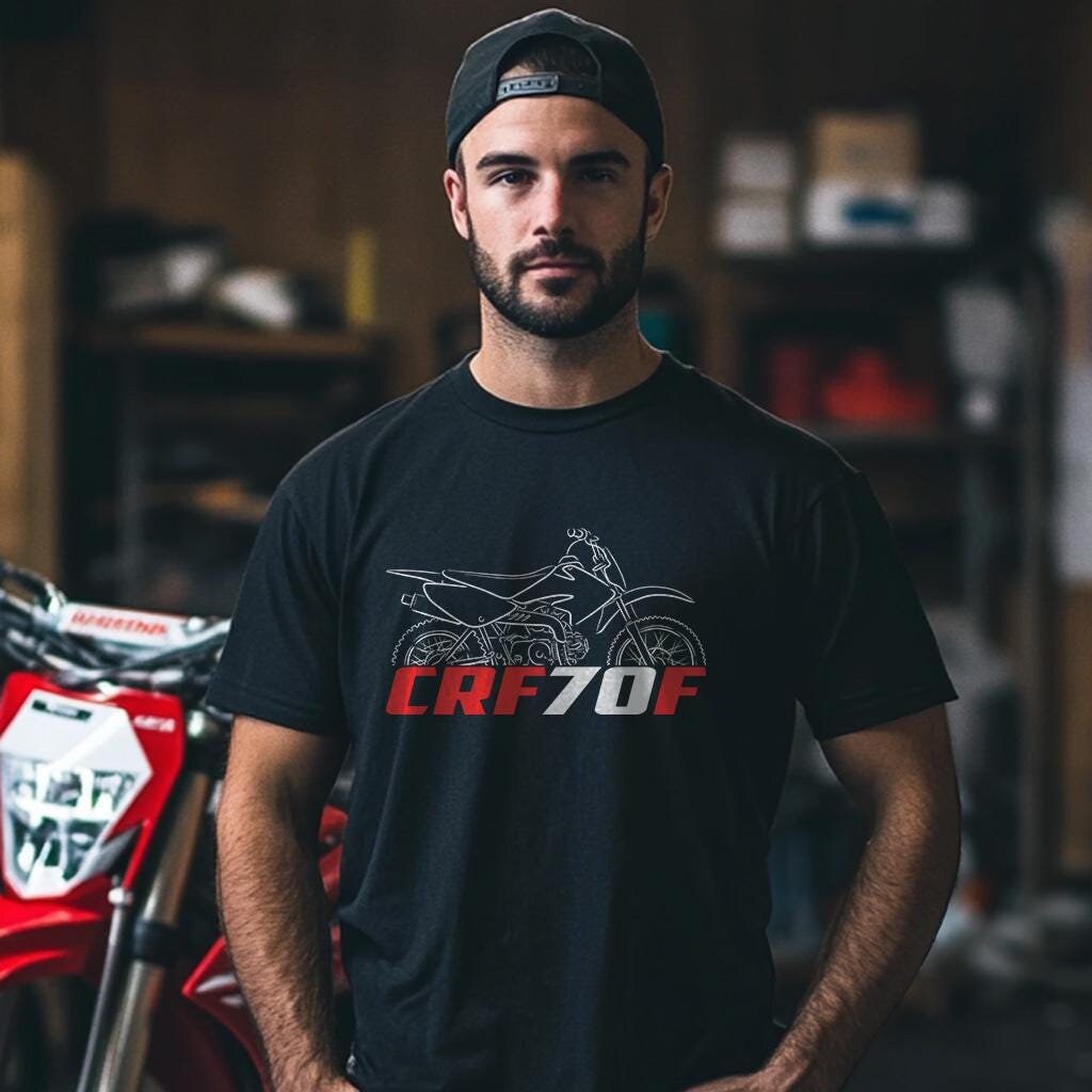 Honda CRF70F Inspired T-Shirt - Motorcycle Tee Shirt
