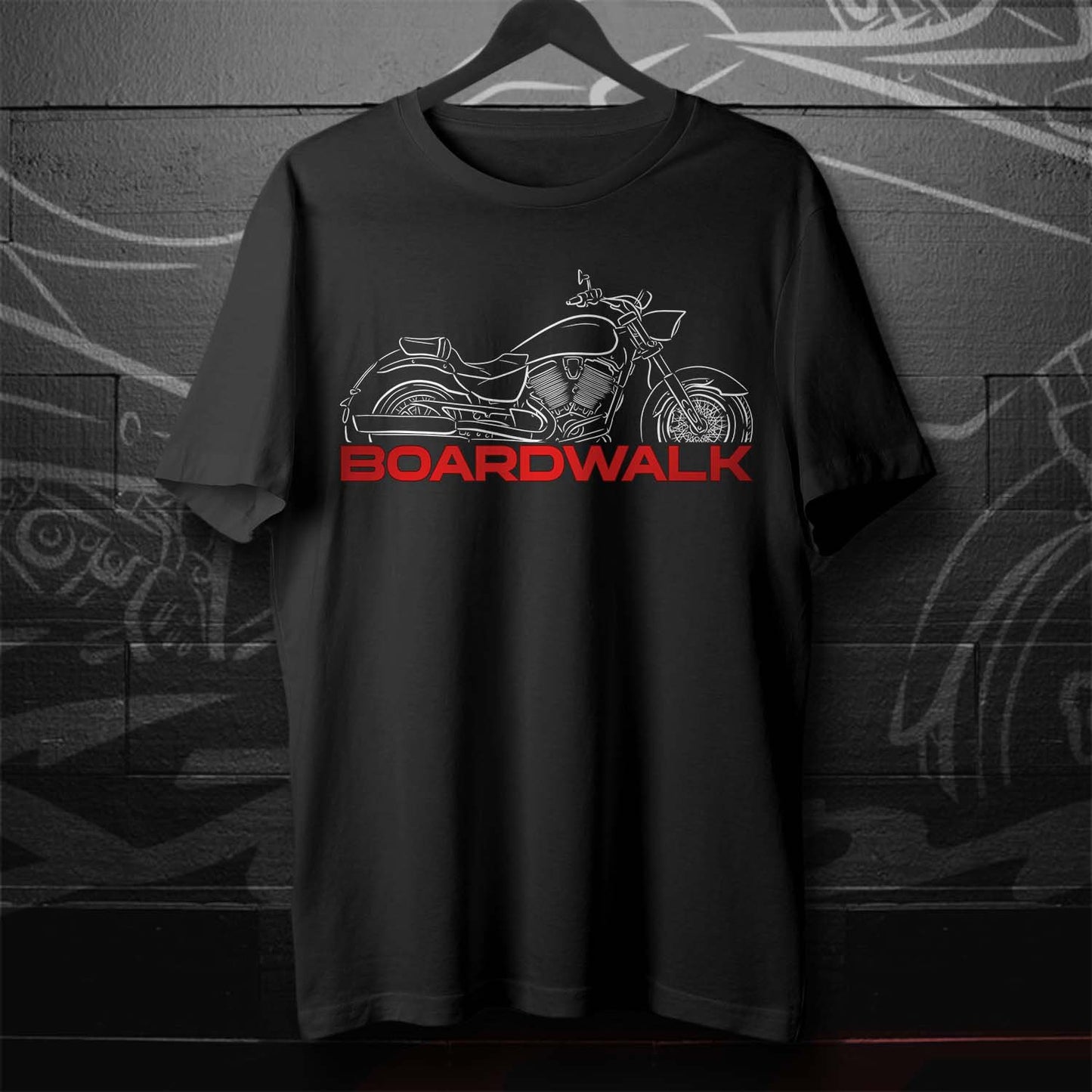 Victory Boardwalk T-Shirt - Motorcycle Tee Shirt for Bikers