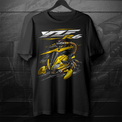 Yamaha YZF-R6 2008-09 Inspired T-Shirt - Motorcycle Tee Shirt