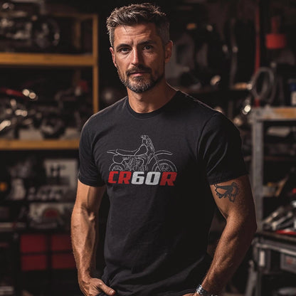Honda CR60R Inspired T-Shirt - Motorcycle Tee Shirt