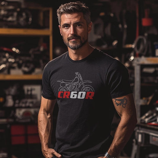 Honda CR60R Inspired T-Shirt - Motorcycle Tee Shirt