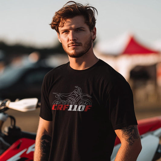Honda CRF 110F Inspired T-Shirt - Motorcycle Tee Shirt