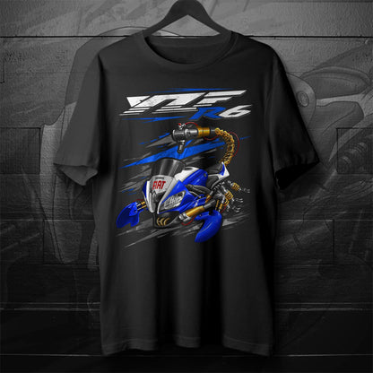 Yamaha YZF-R6 2008-09 Inspired T-Shirt - Motorcycle Tee Shirt