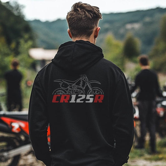 Honda CR125R 1983-1990 Inspired Hoodies - Motorcycle Sweatshirt