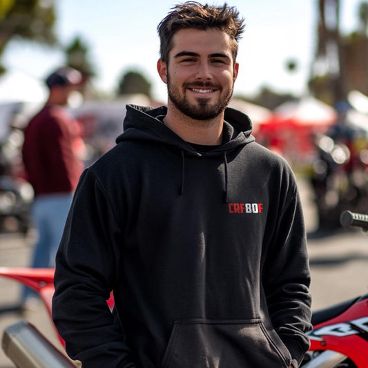 Honda CRF 80F Inspired Hoodies - Motorcycle Sweatshirt