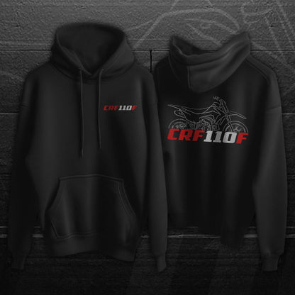 Honda CRF 110F Inspired Hoodie - Motorcycle Sweatshirt
