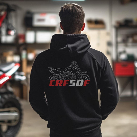 Honda CRF50F Inspired Hoodie - Motorcycle Sweatshirt