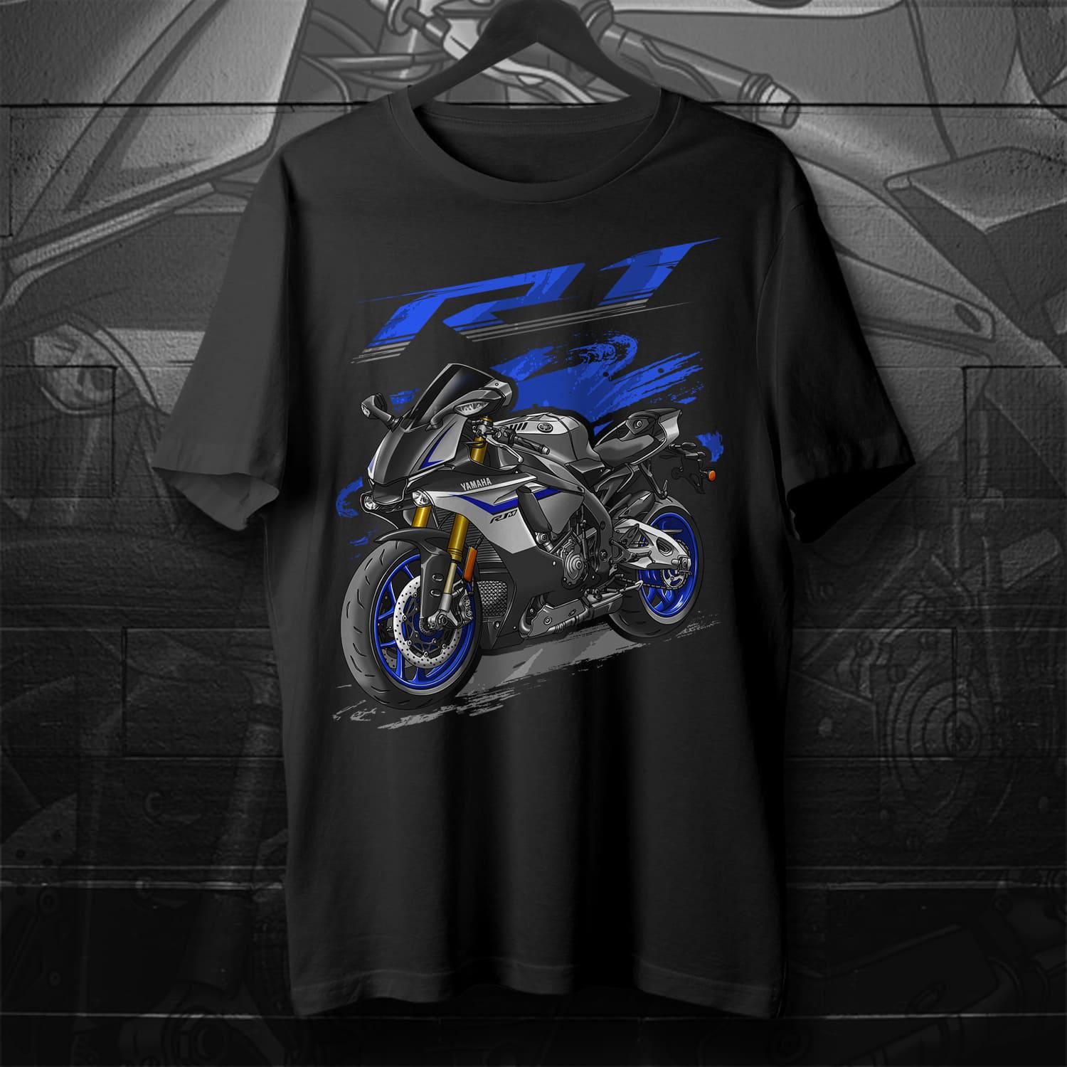 Yamaha YZF-R1M & R1S Inspired T-Shirt - Motorcycle Tee Shirt