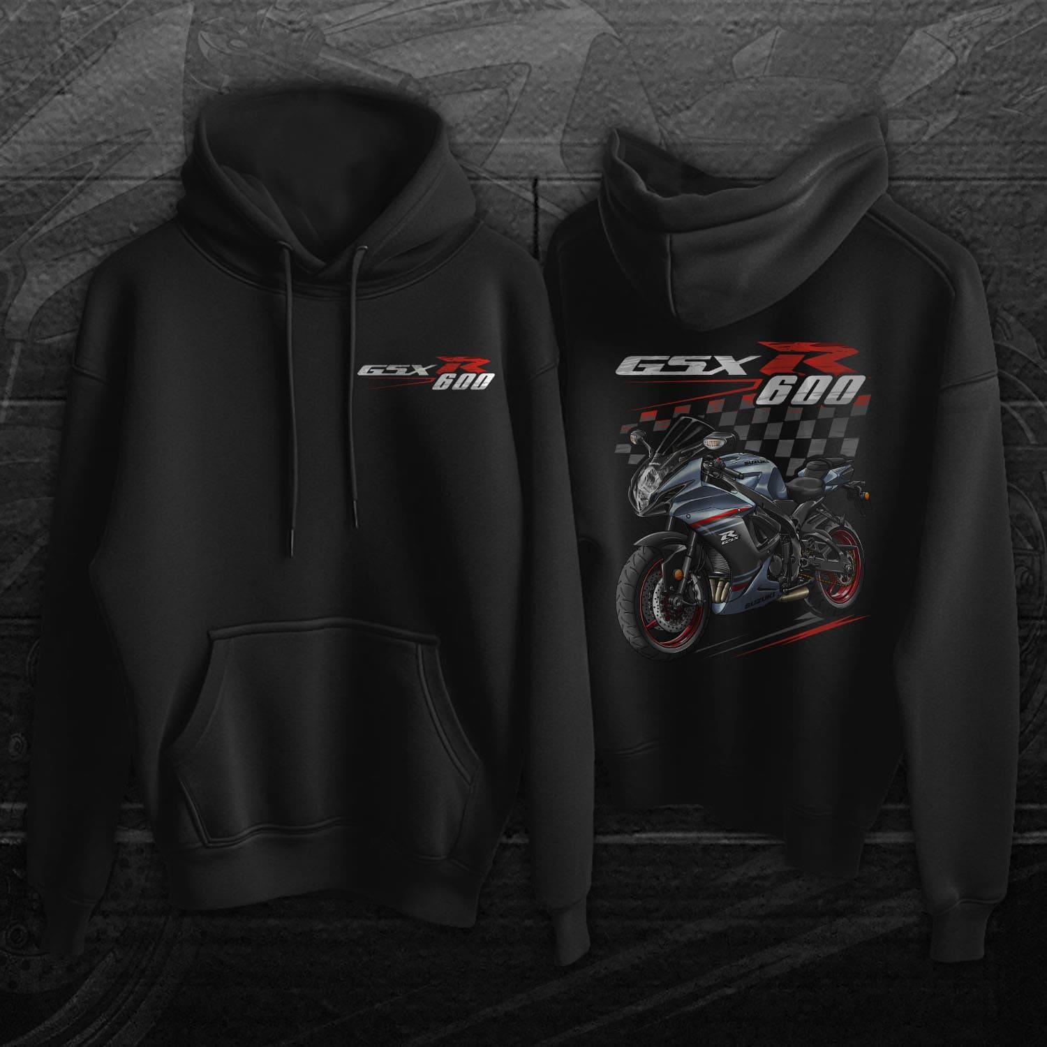 Suzuki GSX-R600 2023-24 Inspired Hoodie - Motorcycle Sweatshirt