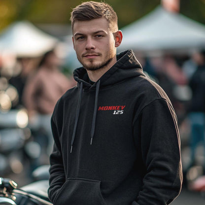 Honda Monkey 125 Inspired Hoodie - Motorcycle Sweatshirt for Riders