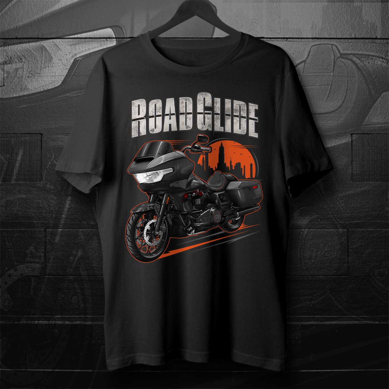 Harley Road Glide CVO ST FLTRXSTSE 2024 Inspired T-Shirt - Biker Motorcycle Tee Shirt