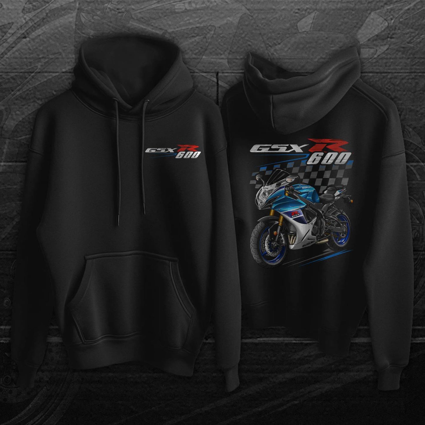 Suzuki GSX-R600 2023-24 Inspired Hoodie - Motorcycle Sweatshirt