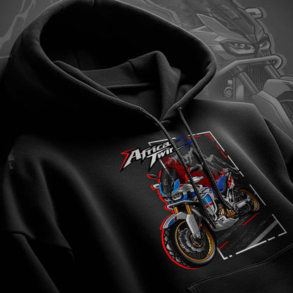 Honda CRF1000L2 Africa Twin ADV Sports 2018-19 Inspired Hoodie - Motorcycle Sweatshirt