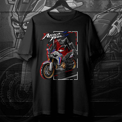 Honda CRF1000L Africa Twin 2016-19 Inspired T-Shirt - ADV Motorcycle Tee Shirt