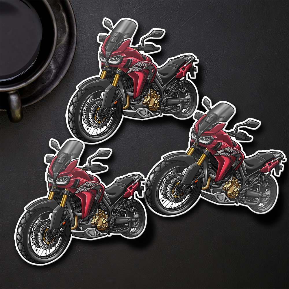 Honda CRF1000L Africa Twin 2016-19 Inspired Stickers - Set of 3 Motorcycle Decals
