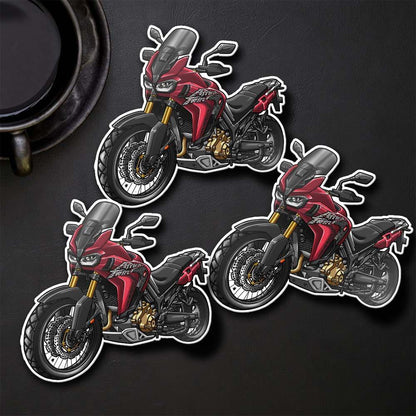 Honda CRF1000L Africa Twin 2016-19 Inspired Stickers - Set of 3 Motorcycle Decals