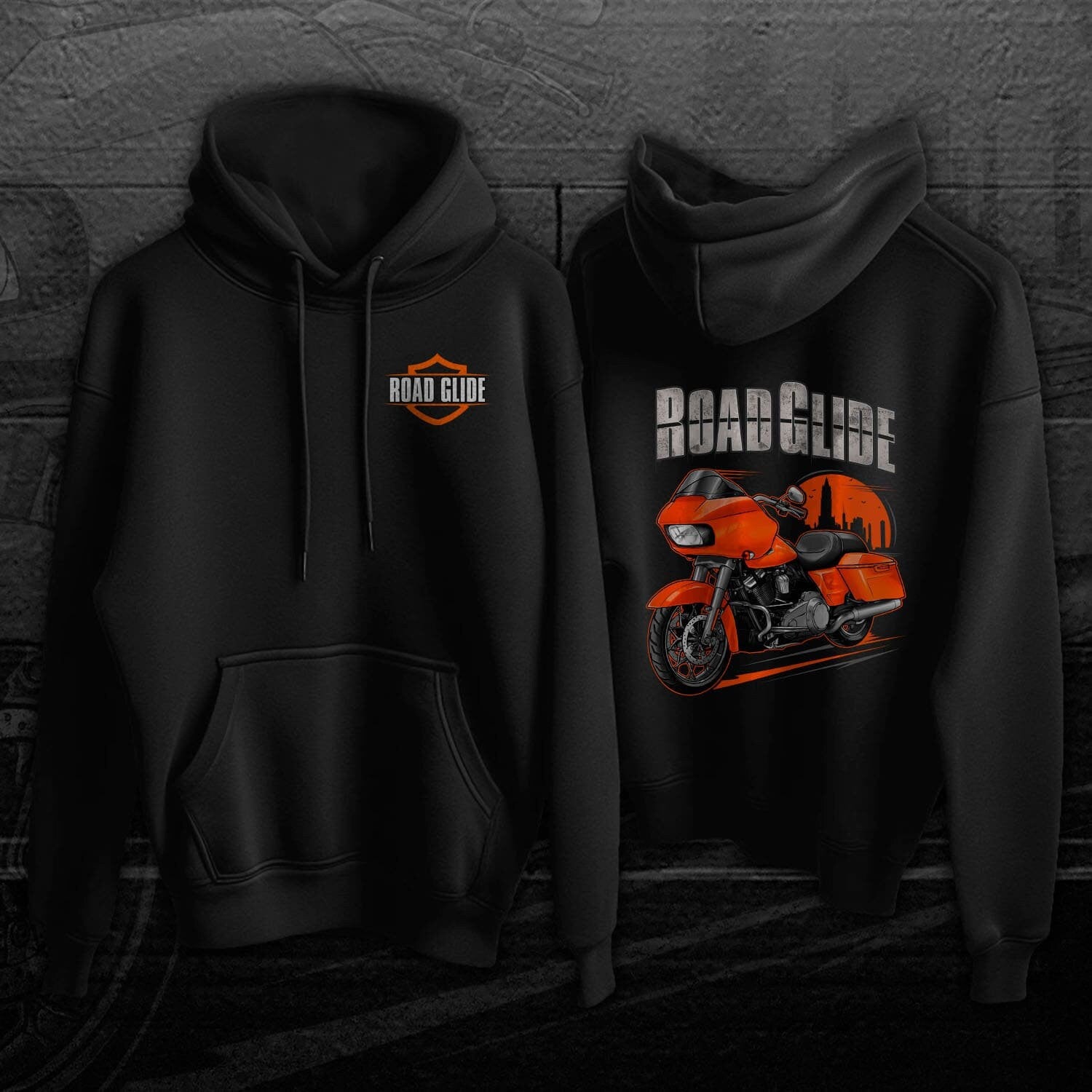 Harley Road Glide Special FLTRXS Hoodie 2023 - Biker Motorcycle Sweatshirt