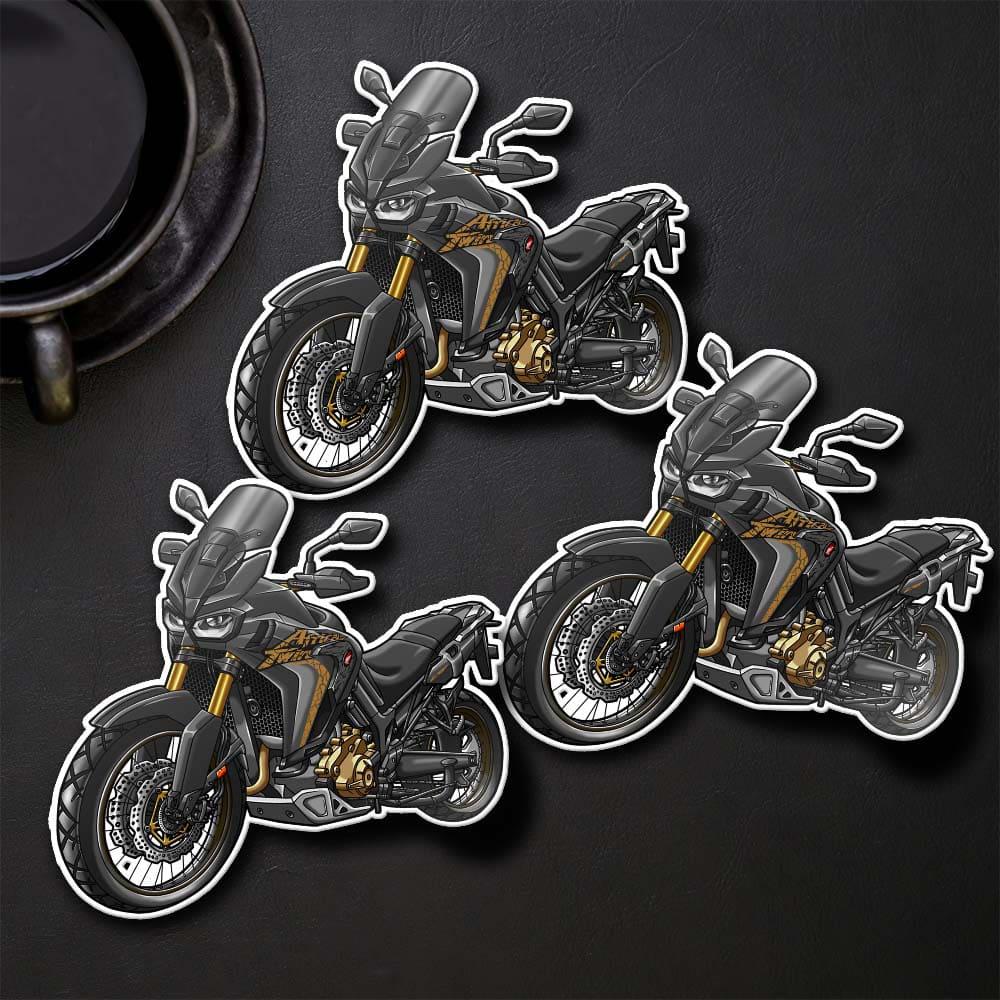 Honda CRF1000L Africa Twin 2016-19 Inspired Stickers - Set of 3 Motorcycle Decals