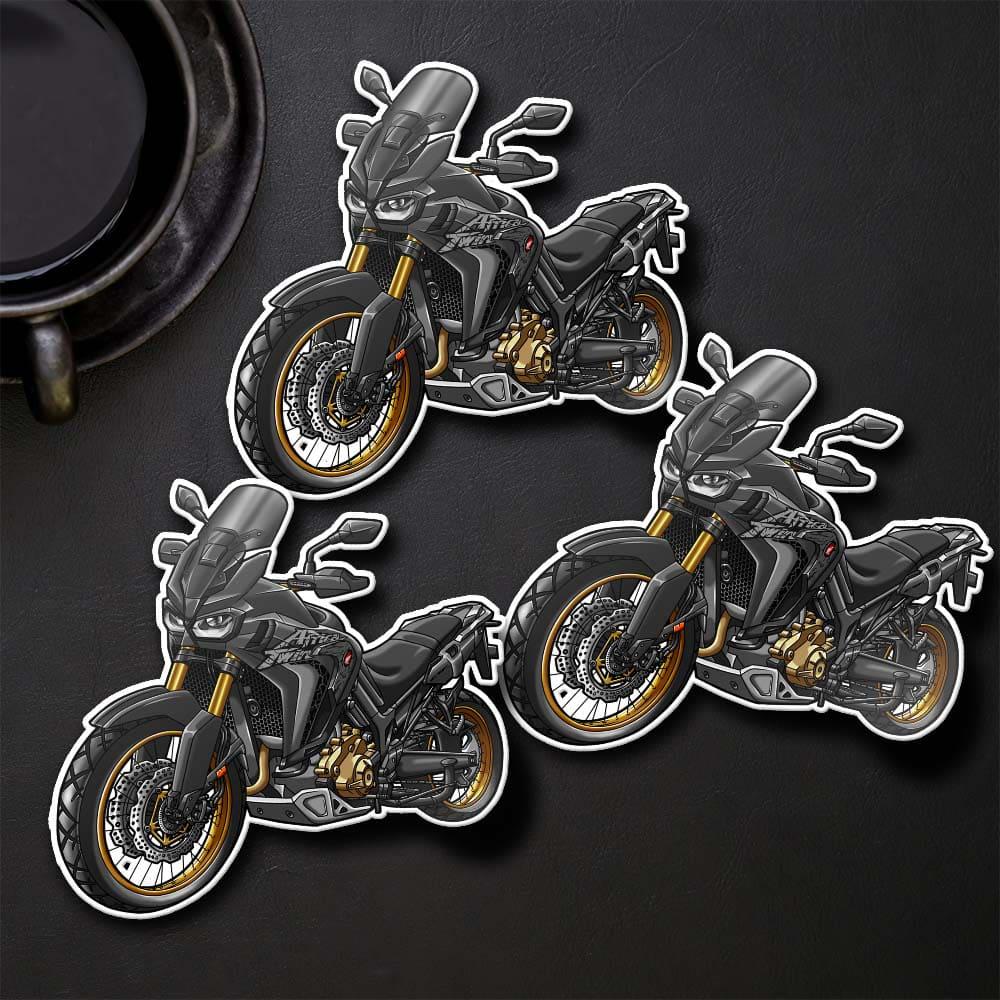 Honda CRF1000L Africa Twin 2016-19 Inspired Stickers - Set of 3 Motorcycle Decals