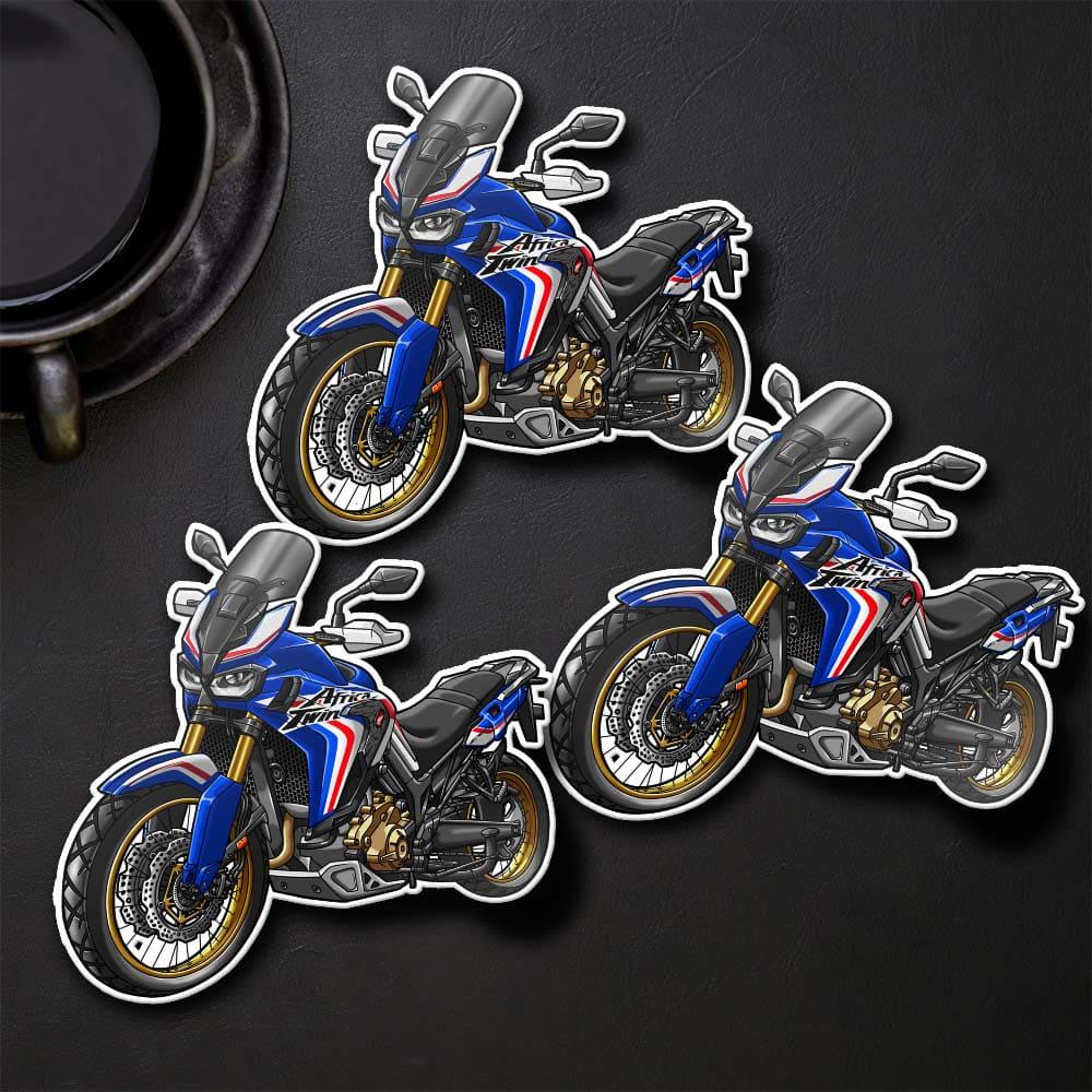 Honda CRF1000L Africa Twin 2016-19 Inspired Stickers - Set of 3 Motorcycle Decals