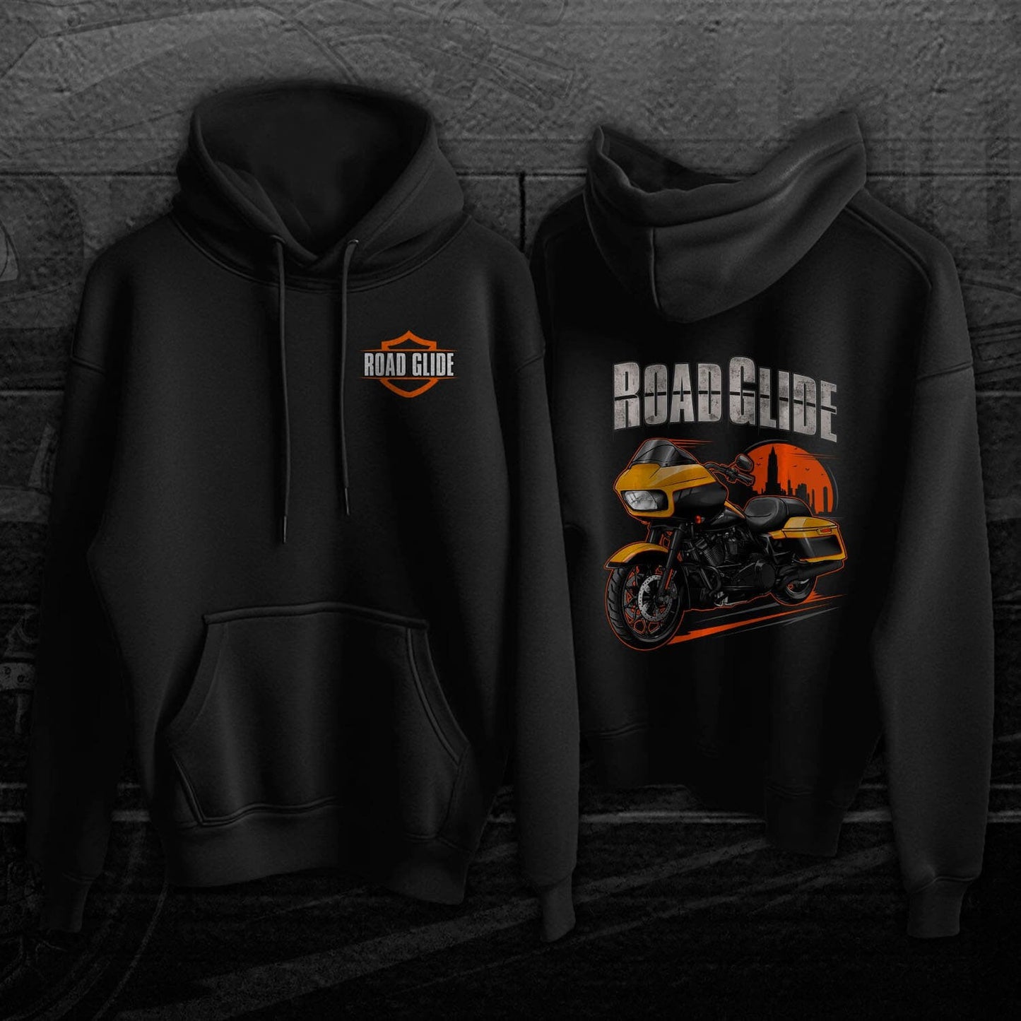 Harley Road Glide Special FLTRXS Hoodie 2023 - Biker Motorcycle Sweatshirt