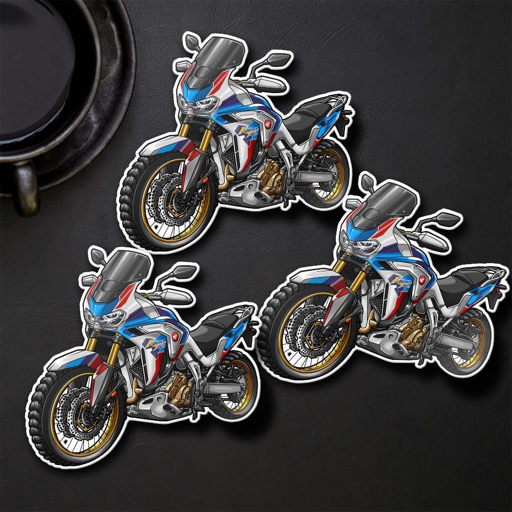 Honda CRF1100L Africa Twin ADV Sports 2020-24 Inspired Stickers - Set of 3 Motorcycle Decals