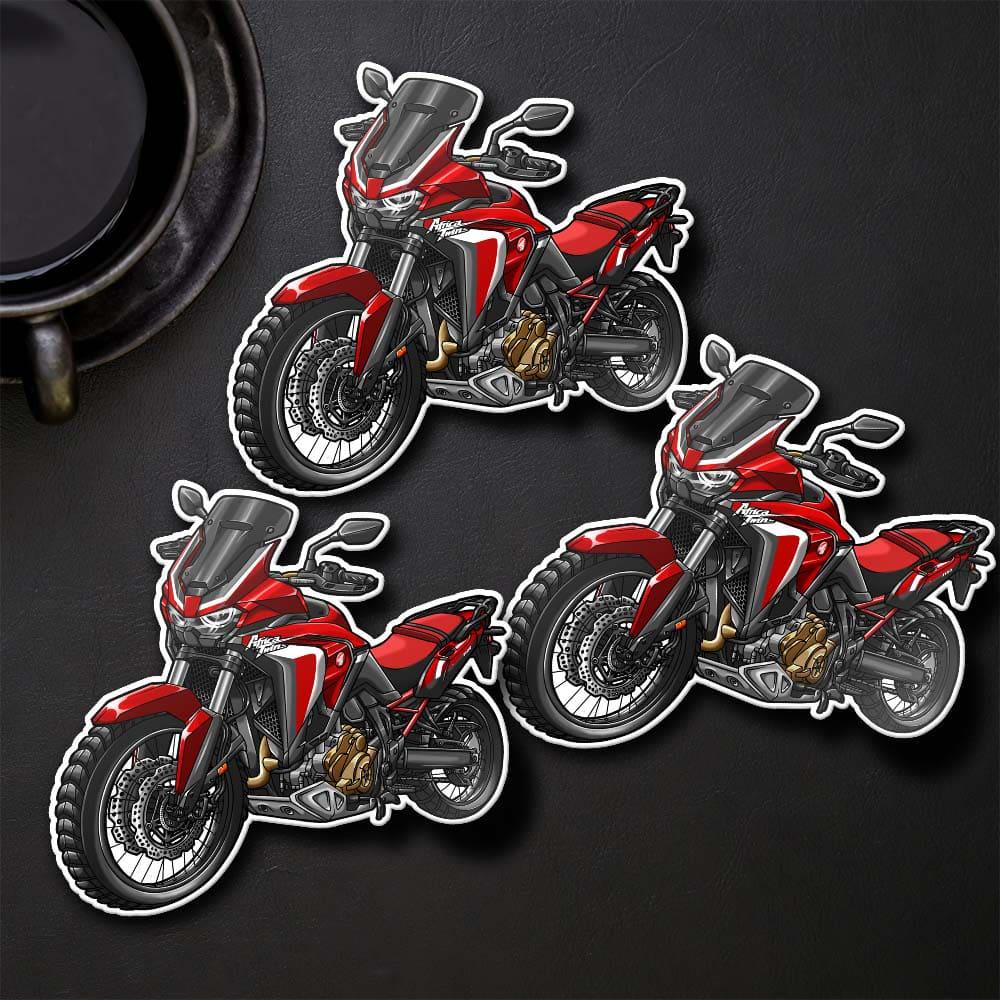 Honda CRF1100L Africa Twin 2020-23 Inspired Stickers - Set of 3 Motorcycle Decals