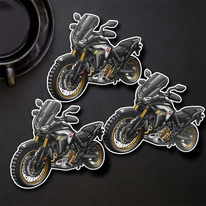 Honda CRF1100L Africa Twin ADV Sports 2020-24 Inspired Stickers - Set of 3 Motorcycle Decals
