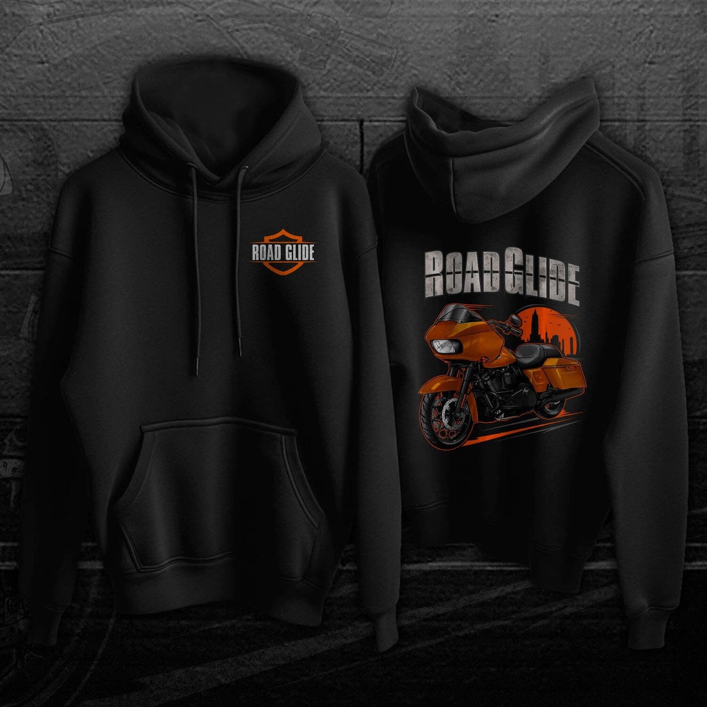 Harley Road Glide Special FLTRXS Hoodie 2023 - Biker Motorcycle Sweatshirt