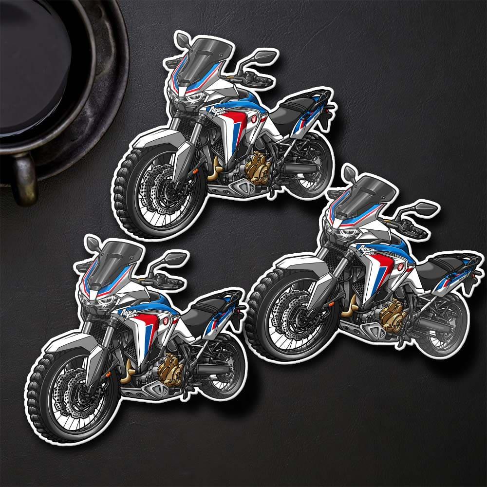 Honda CRF1100L Africa Twin 2020-23 Inspired Stickers - Set of 3 Motorcycle Decals