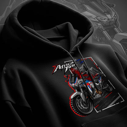 Honda CRF1100L Africa Twin 2020-23 Inspired Hoodie - Motorcycle Sweatshirt