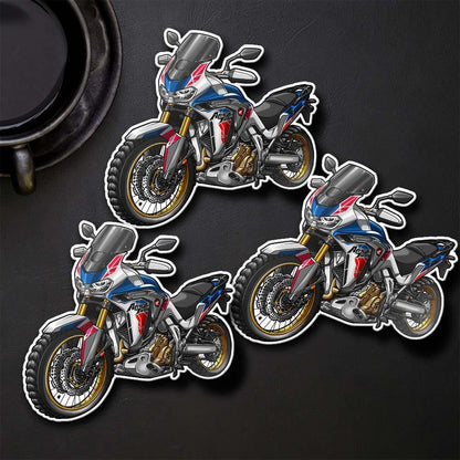 Honda CRF1100L Africa Twin ADV Sports 2020-24 Inspired Stickers - Set of 3 Motorcycle Decals