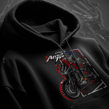 Honda CRF1100L Africa Twin 2020-23 Inspired Hoodie - Motorcycle Sweatshirt