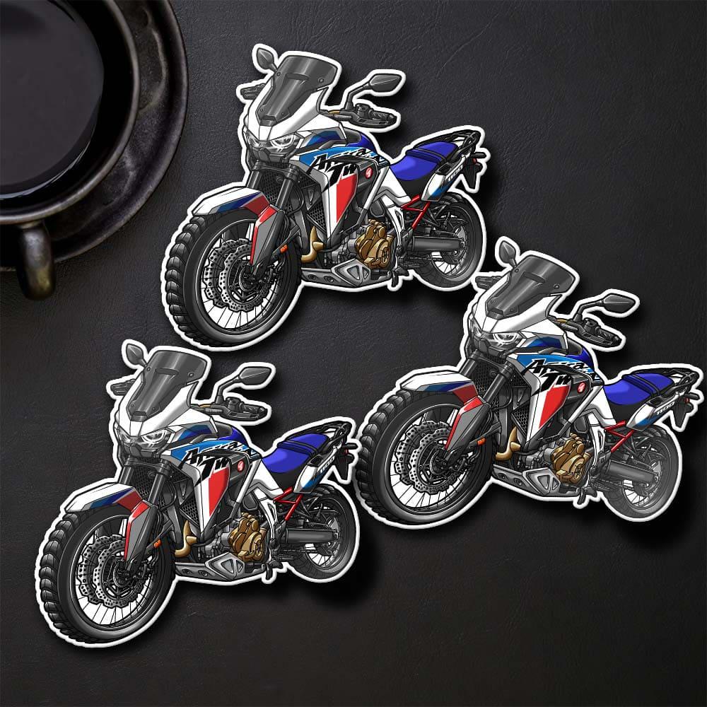 Honda CRF1100L Africa Twin 2020-23 Inspired Stickers - Set of 3 Motorcycle Decals