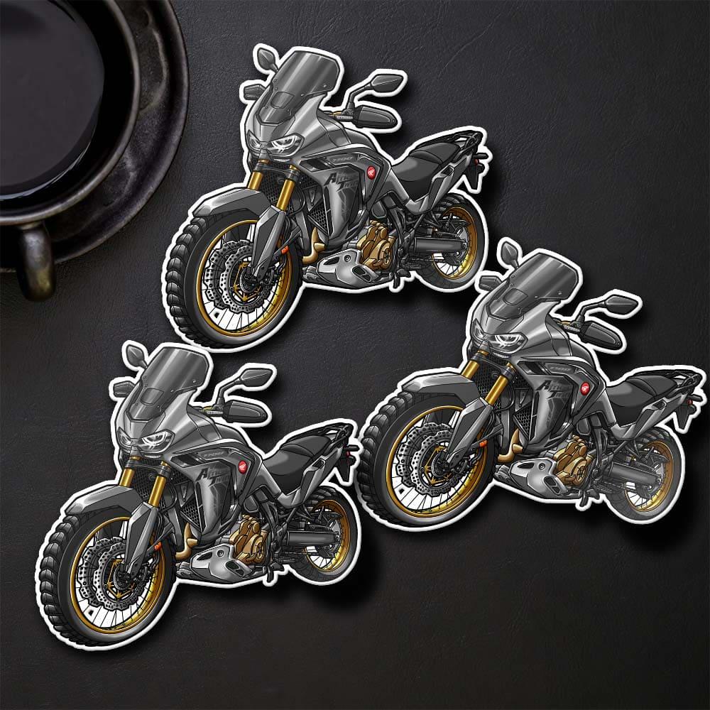 Honda CRF1100L Africa Twin ADV Sports 2020-24 Inspired Stickers - Set of 3 Motorcycle Decals