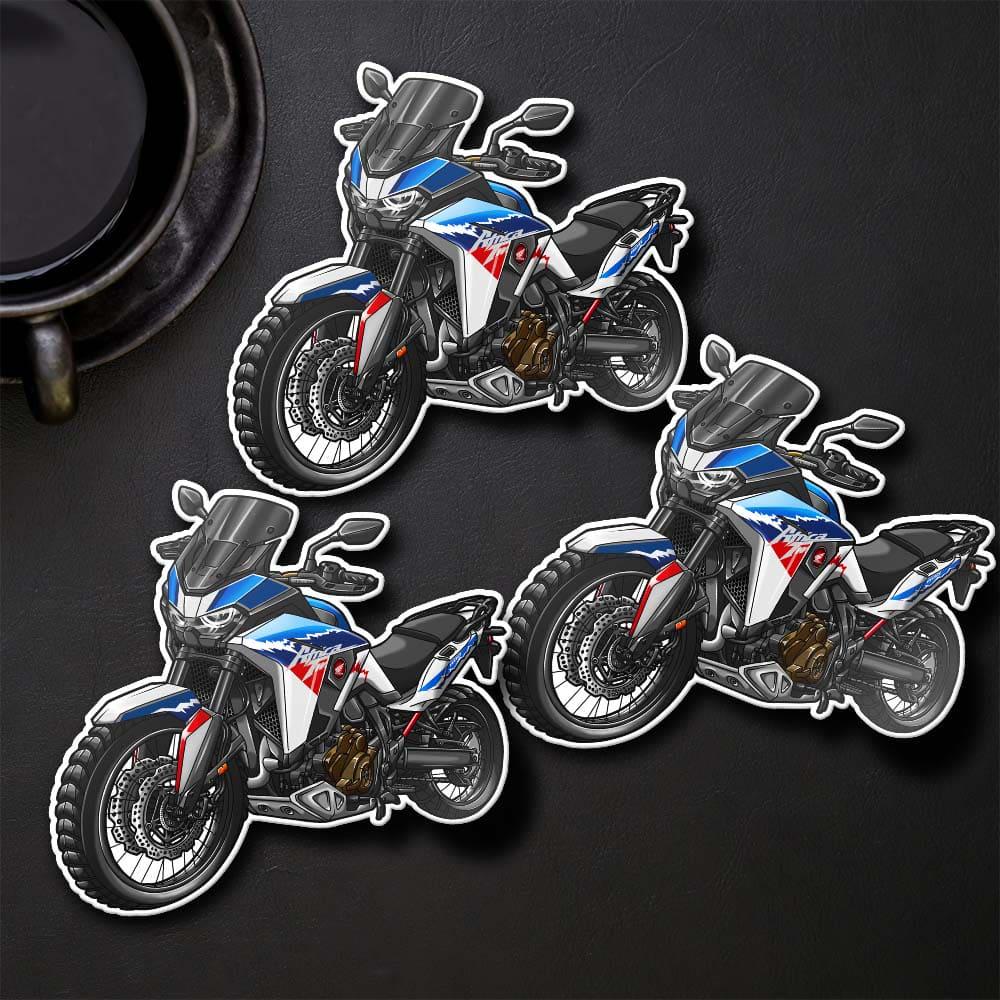 Honda CRF1100L Africa Twin 2024 Inspired Stickers - Set of 3 Motorcycle Decals