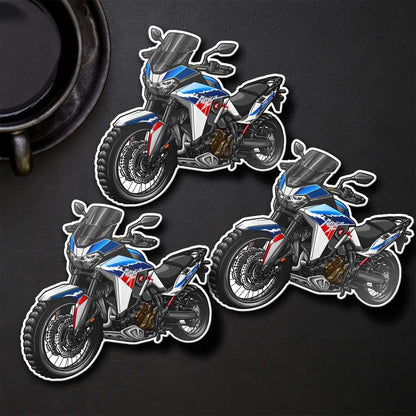 Honda CRF1100L Africa Twin 2024 Inspired Stickers - Set of 3 Motorcycle Decals