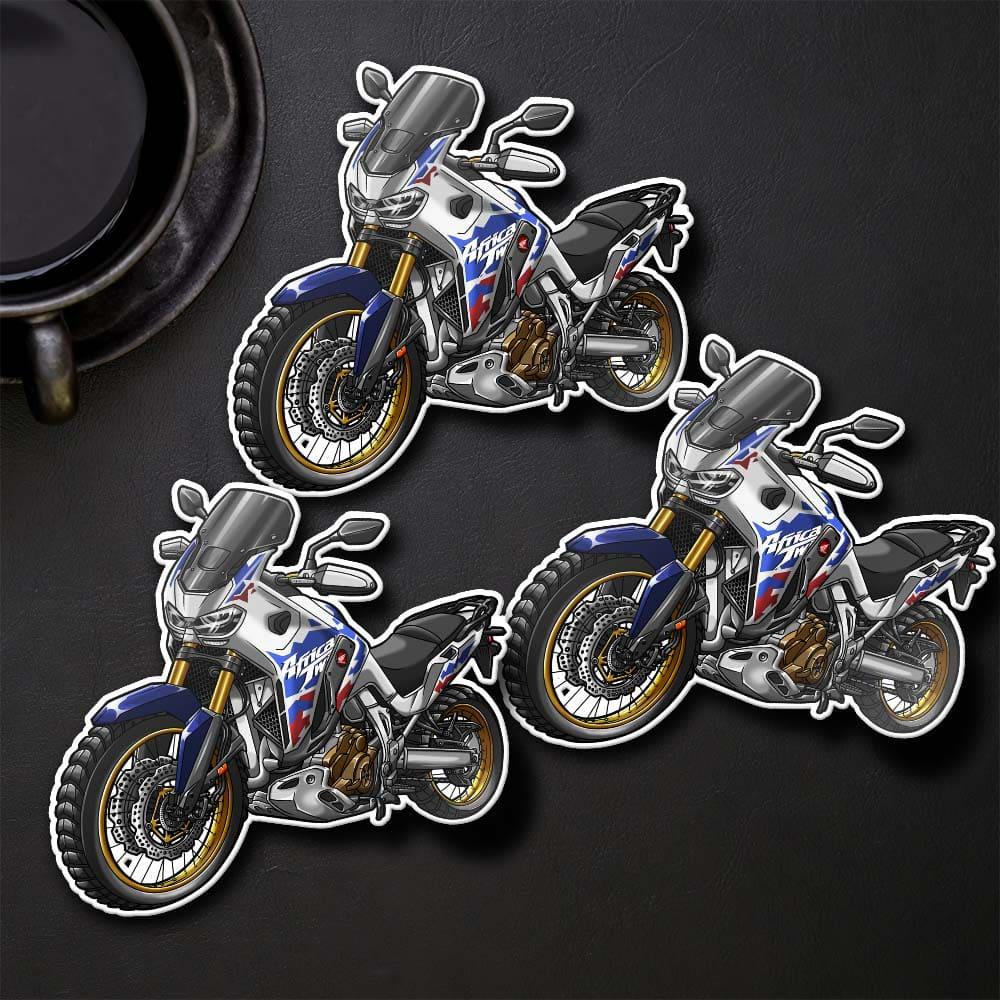 Honda CRF1100L Africa Twin ADV Sports 2020-24 Inspired Stickers - Set of 3 Motorcycle Decals