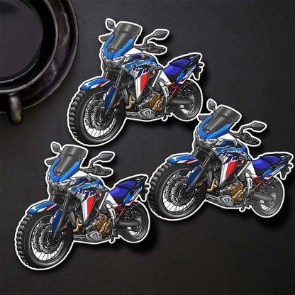 Honda CRF1100L Africa Twin 2020-23 Inspired Stickers - Set of 3 Motorcycle Decals